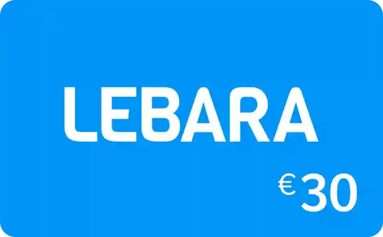 Lebara beltegoed 30 euro