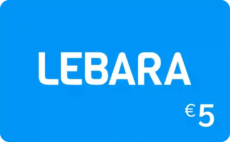 Lebara beltegoed 5 euro