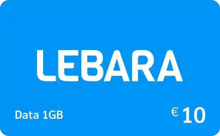 Lebara data 1 GB