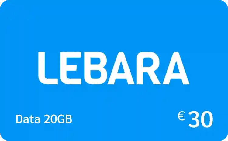 Lebara Data 20GB