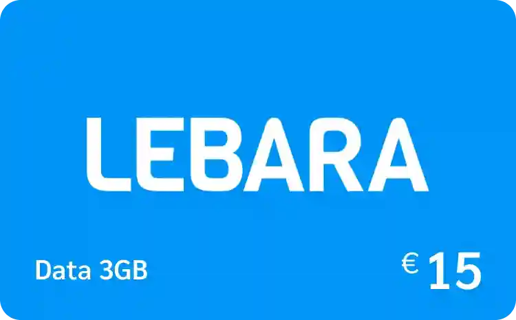 Lebara 3GB Data