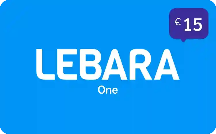 Lebara One 15 Euro prepaid
