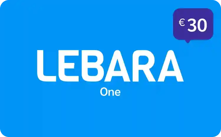 Lebara One 30 Euro prepaid