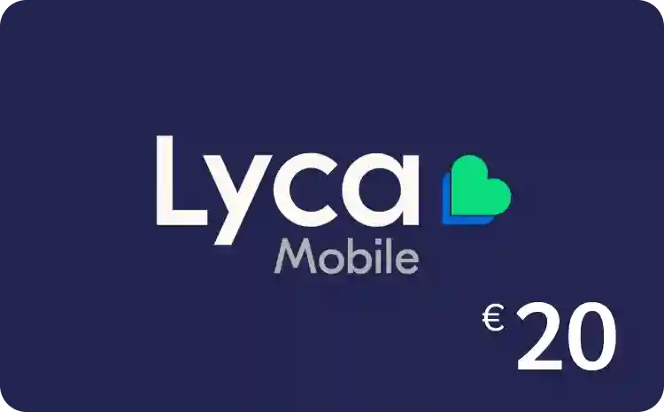 Lyca Beltegoed 20 Euro