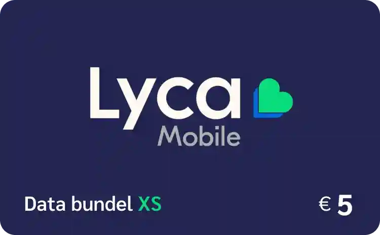 Lycamobile Data Bundle XS 5 Euro