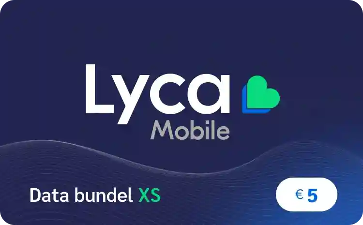 Lyca Direct Data XS €5,00 = 1GB