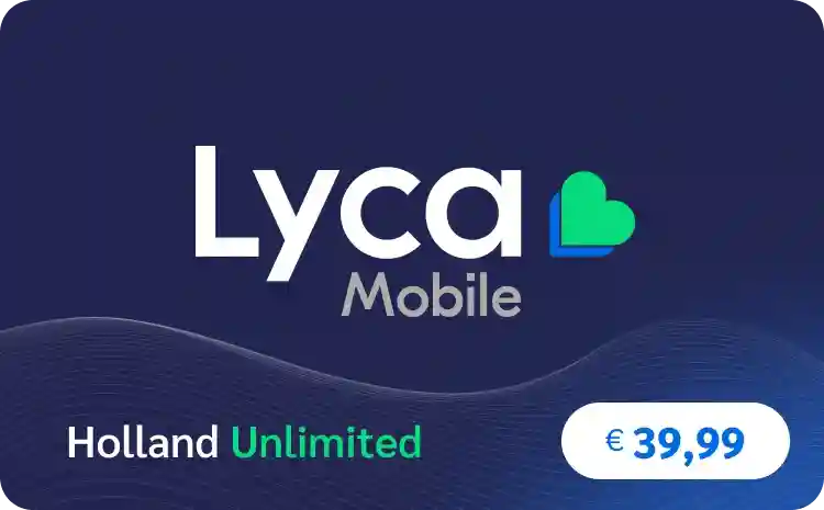 Lyca Direct Holland Bundel Unlimited €39.99