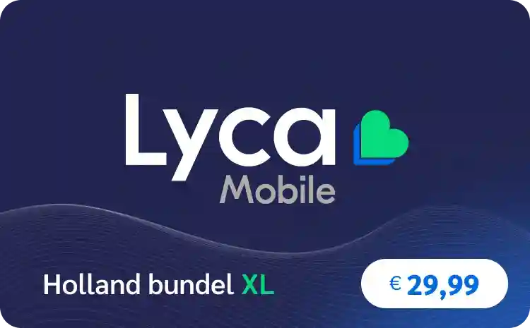 Lyca Direct Holland Bundel XL €29.99