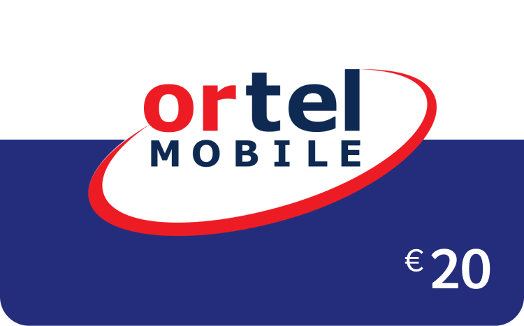 Ortel Mobile beltegoed 20 euro