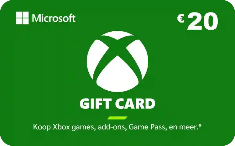 Xbox cadeaukaart 20 euro