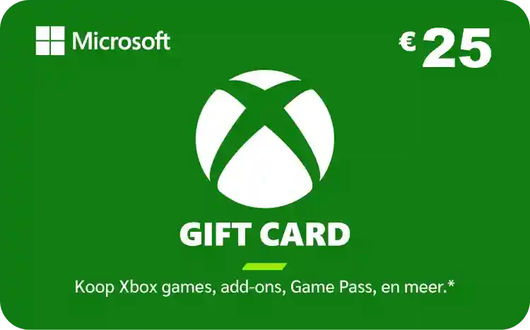 Xbox cadeaukaart 25 euro