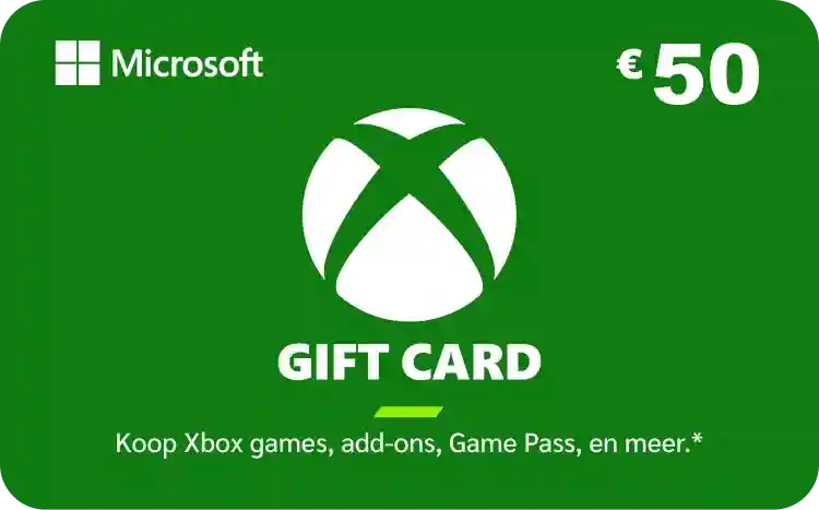Xbox cadeaukaart 50 euro