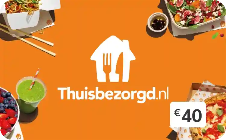 Thuisbezorgd 40 euro