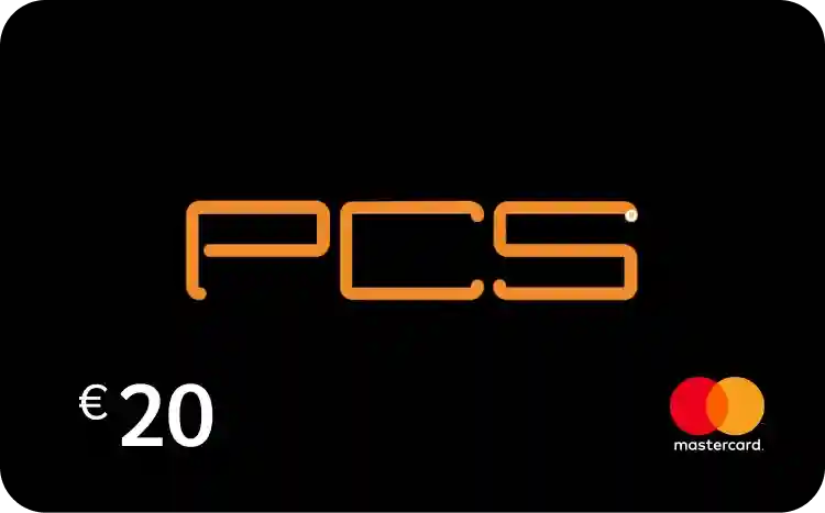 PCS Mastercard 20 euro